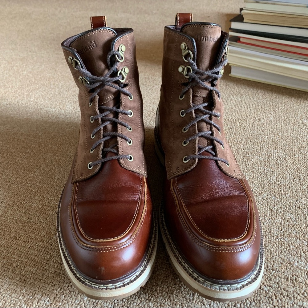 Timberland Britton Hill Moc Toe Boots - Picture 2 of 5
